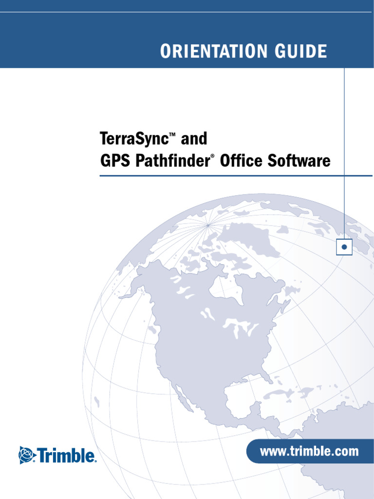 Guía de Orientación - TerraSync+PFO - Inglés | PDF | Global Positioning ...