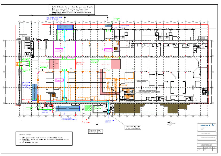 CHQ - Proposed Logistic and Hoarding Plan | PDF | Public Services ...