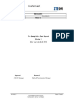 Mobilink Pre Swap DT Report For Cluster 2