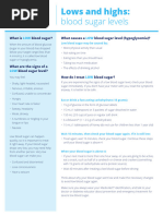 Sliding Scale Insulin Calculation Guide | PDF | Hypoglycemia ...