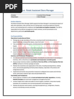 Store In-Charge Duties & Responsibilities | PDF