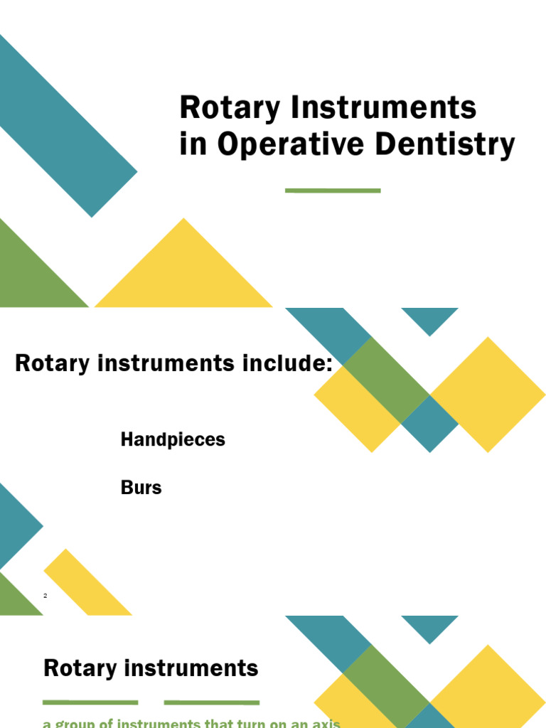 7th Rotary Instruments EDITED | PDF | Abrasive | Fracture
