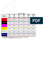 Ayfl Schedule 2012