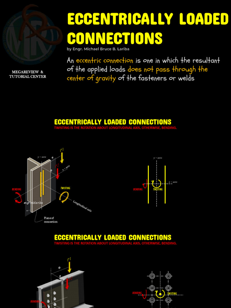 Steel Connections - Part 2 Notes | PDF | Bending | Mechanical Engineering