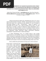 COLETA DE SEDIMENTO E PROSPECÇÃO  - Antônio Santos, Adson Benevides e Benedito Cruz 
