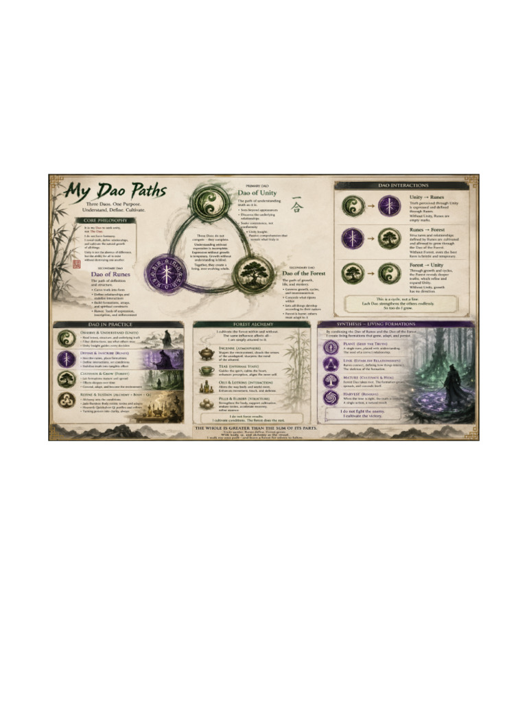 Dao Paths Manual | PDF
