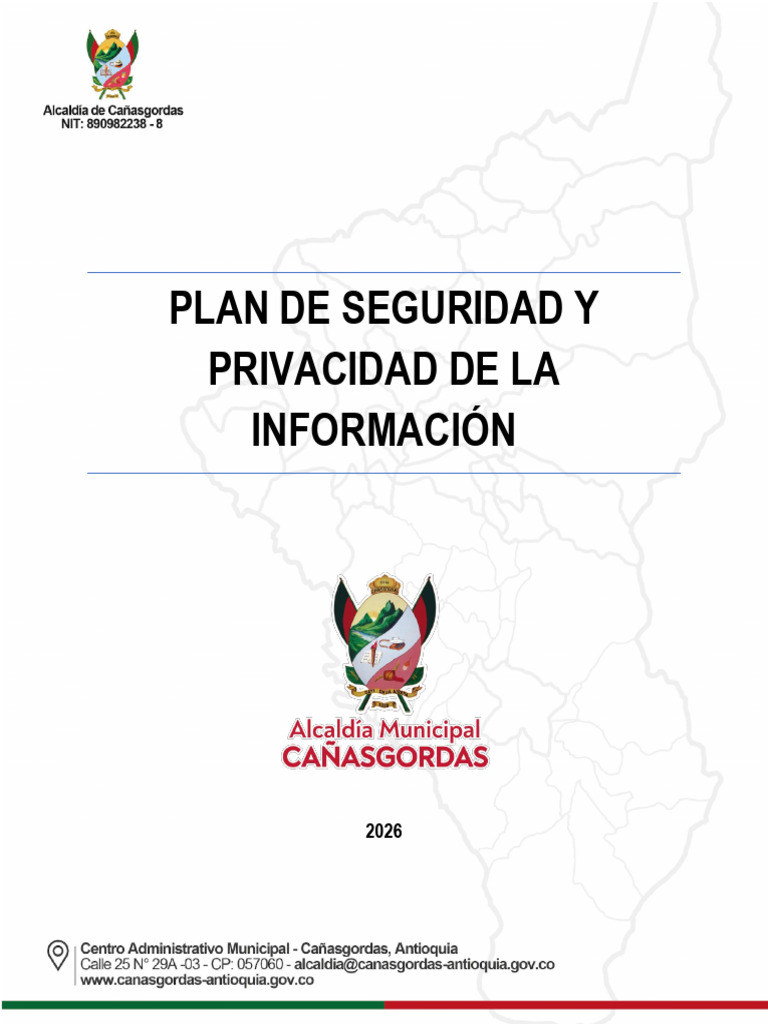 Plan de Seguridad y Privacidad de La Información | PDF | La seguridad ...