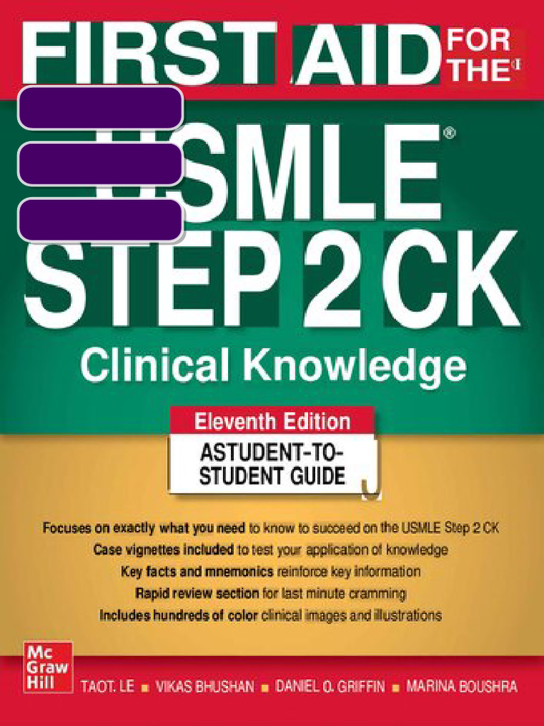 Download Ebook First Aid for the USMLE Step 2 CK Tao Le | PDF | Doctor ...