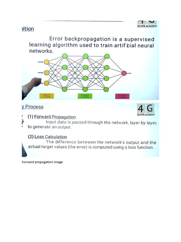 Backword Propagation PDF | PDF