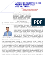 PARTIDOS POLÍTICOS DOMINICANOS Y SUS DESVIACIONES IDEOLÓGICAS