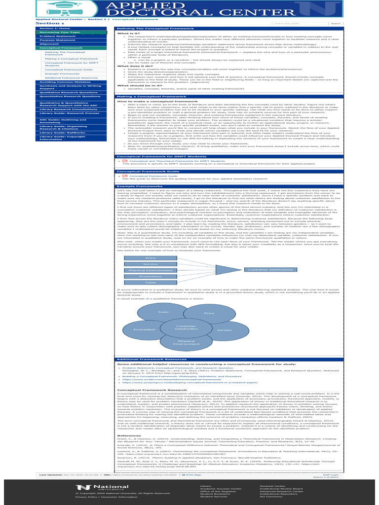 Conceptual Framework - Section 1 - LibGuides at National University ...