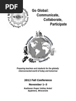 Download 2012 WAFLT Preconference Booklet by waflt SN103245831 doc pdf