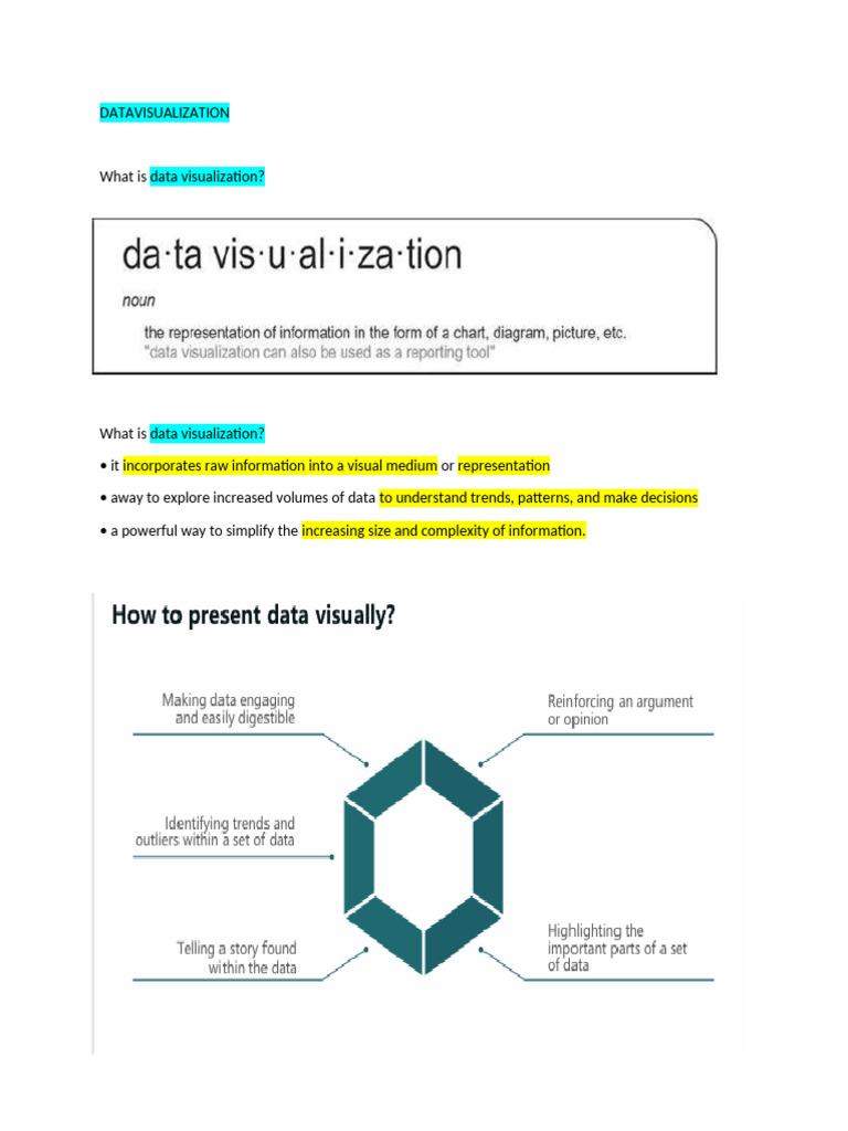 Data Visualization | PDF
