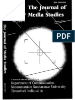 New Media & Language Revolutuion - Journal of Media Studies- Dr Sony Jalarajan & Rohini Sreekumar