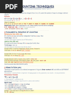 PNC Formulas and Derangements Guide | PDF
