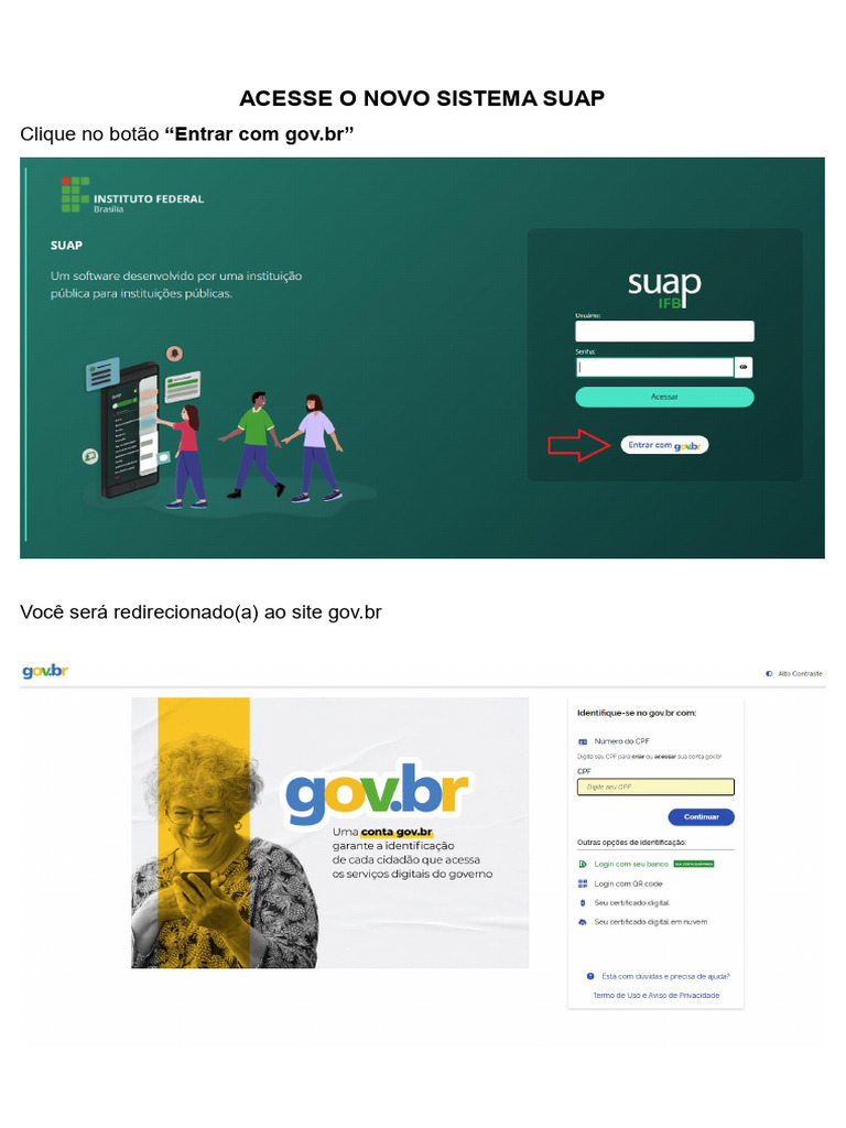 Guia - Acesso Ao SUAP - Passe Estudantil | PDF