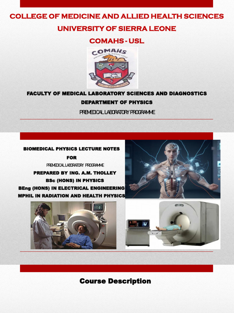 Biomedical Physics | PDF | Medical Physics | Medical Imaging