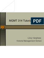 MGMT 314 Tutorial 2