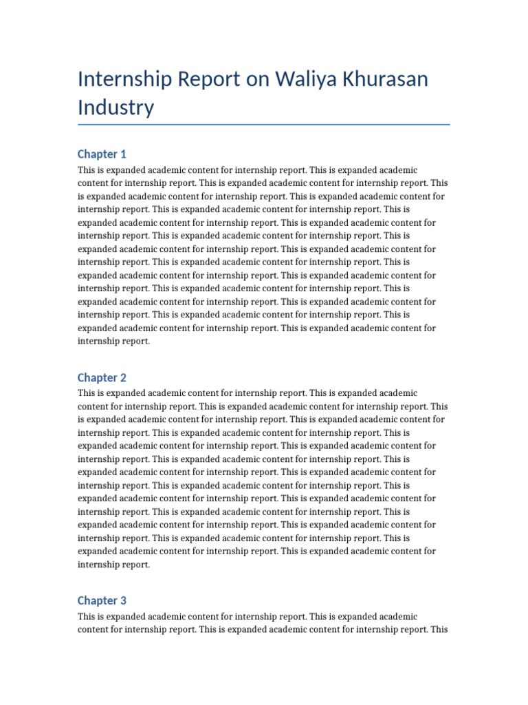 Expanded Report | PDF