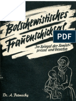 Petmecky, A. - Bolschewistisches Frauenschicksal (1941, 48 S., Scan-Text)