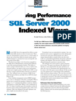 SQL Server 2000 - Mejorando Rendimiento Con Vistas Indexadas