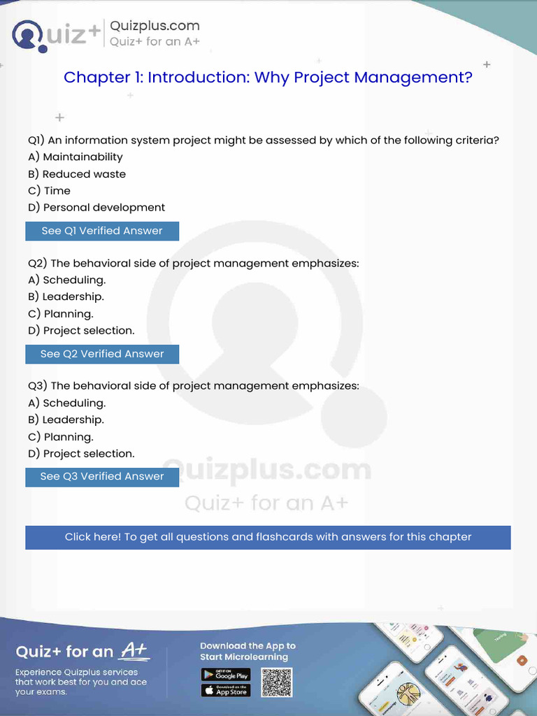 An Information System Project Might Be Assessed by Which of the ...