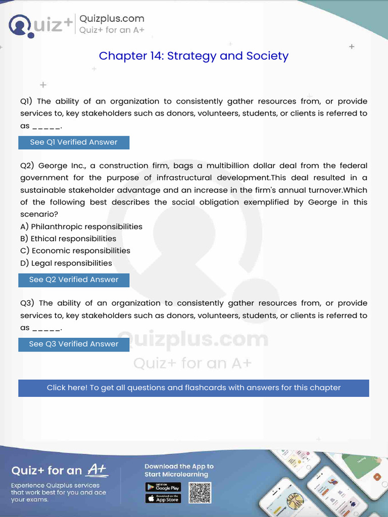The Ability of an Organization to Consistently Gather Resources From or ...