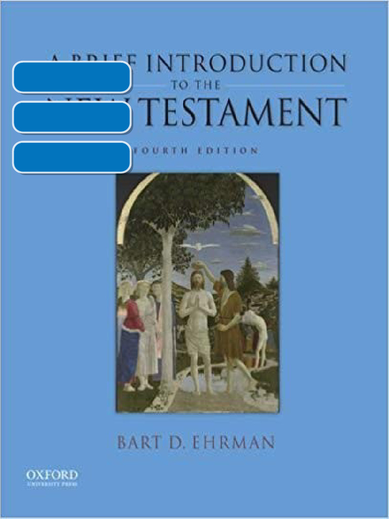Ebook A Brief Introduction to the New Testament 4th Edition | PDF