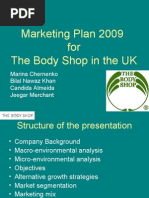 Download 1 the BODY SHOP Marketing Plan1 by Jeegar SN10326152 doc pdf