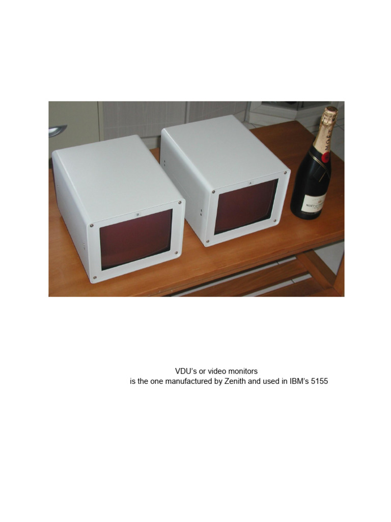 THE_AMBER_COMPUTER_VDU_PROJECT | PDF | Computer Monitor | Cathode Ray Tube