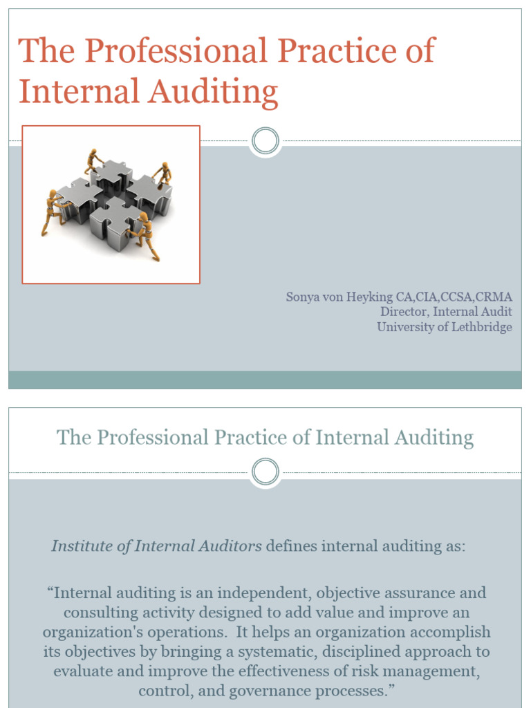 Introduction to Internal Audit | PDF | Internal Audit | Audit