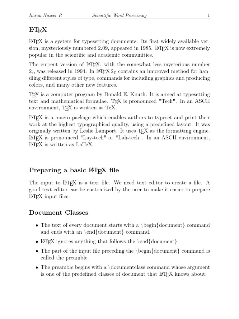 Cp Unit III Notes | PDF | Te X | Text