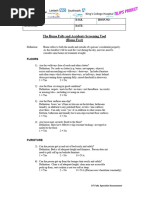 Home Fast Assessment Tool Guide | PDF | Stairs | Bathroom