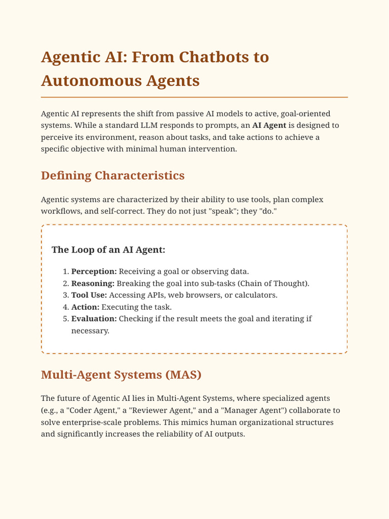 Agentic AI Deep Dive | PDF