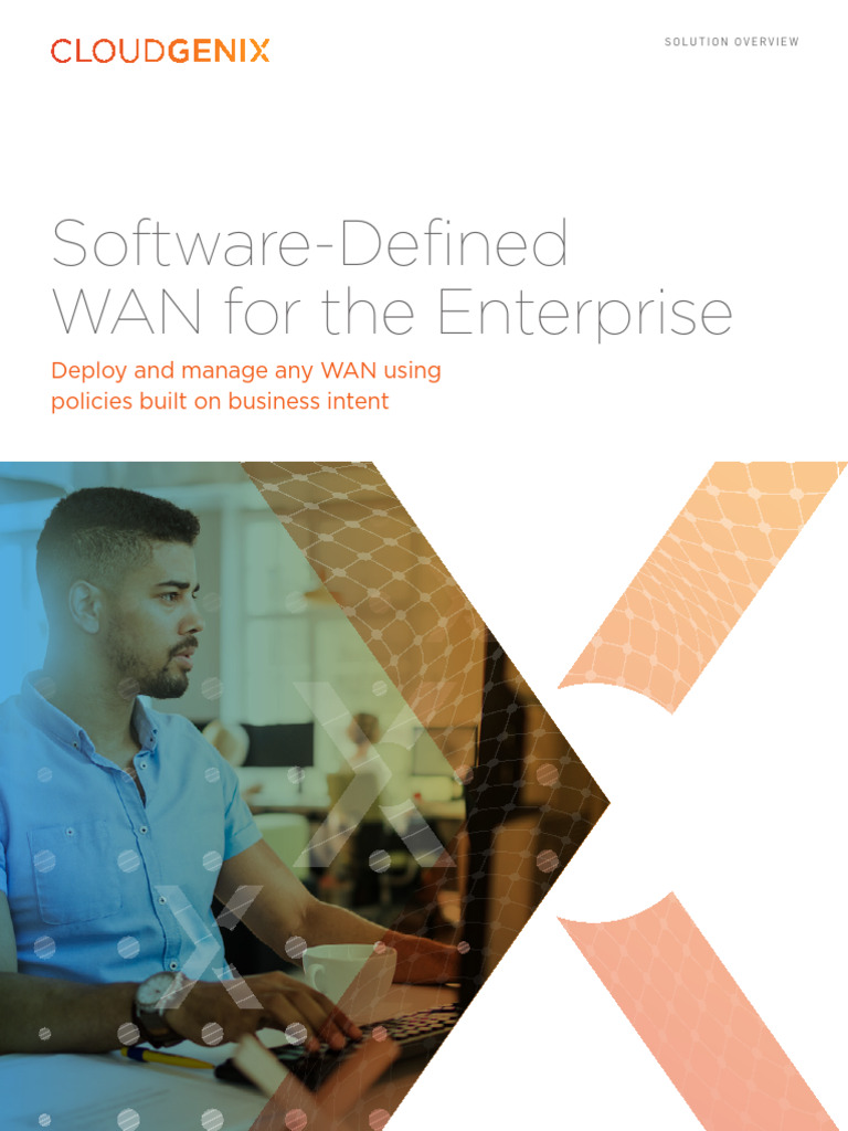 CloudGenix Solution Overview SD-WAN | PDF | Computer Network | Cloud ...