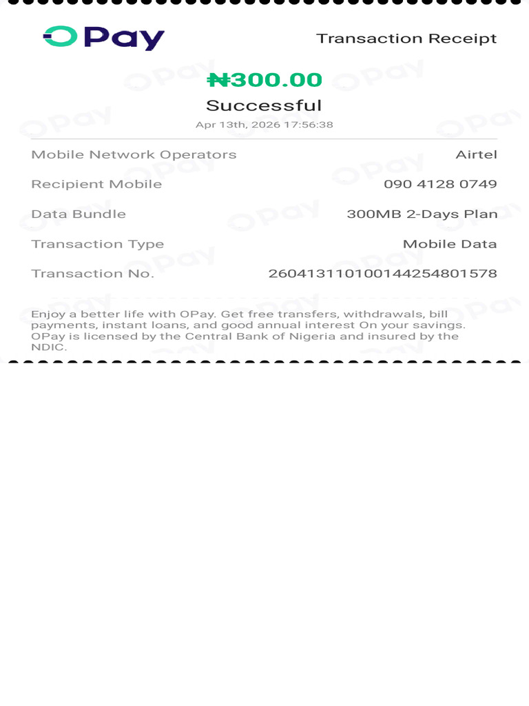 Transaction Receipt-260413110100144254801578 | PDF