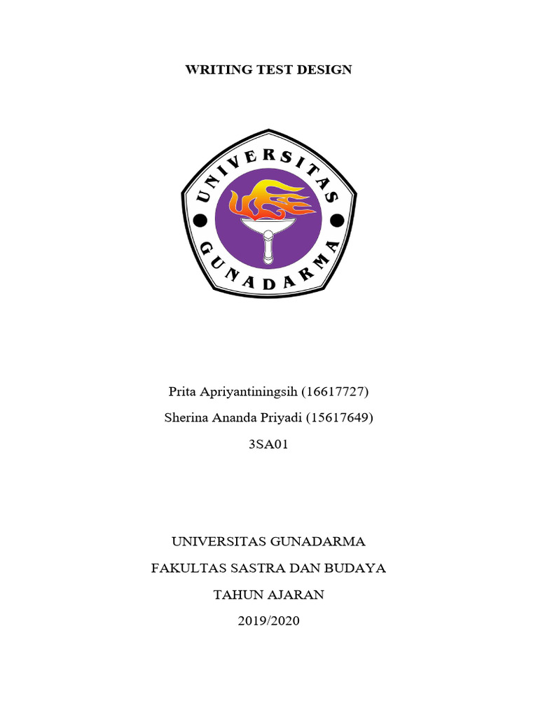 8. Writing Test Design | PDF