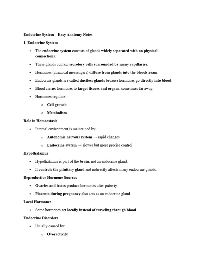 Endocrine System Anatomy 2 | PDF | Adrenal Gland | Pituitary Gland