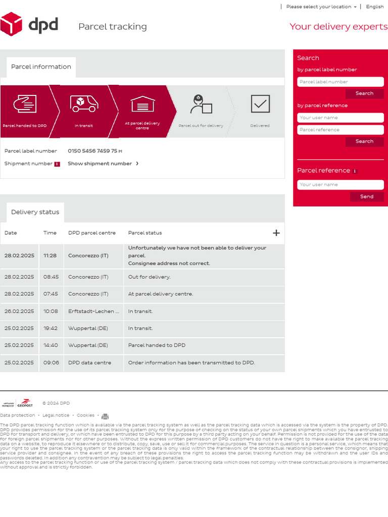 Parcel tracking | PDF | Computer Security | Security
