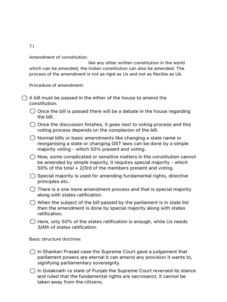 7.) | PDF | Constitution | Statutory Law