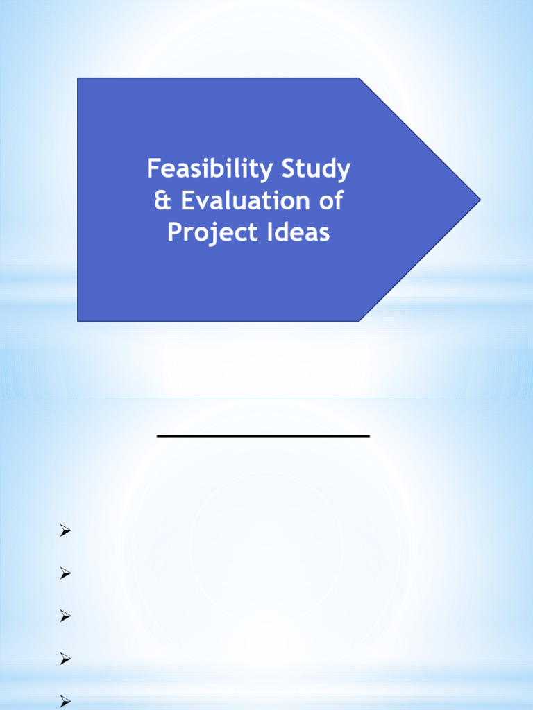 Project Analysis - Evaluation of Project Ideas | PDF | System ...