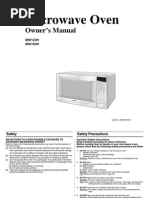 Download Samsung Timesaver 1000W MW123H XSA-03101A GB by mjmt SN103268962 doc pdf