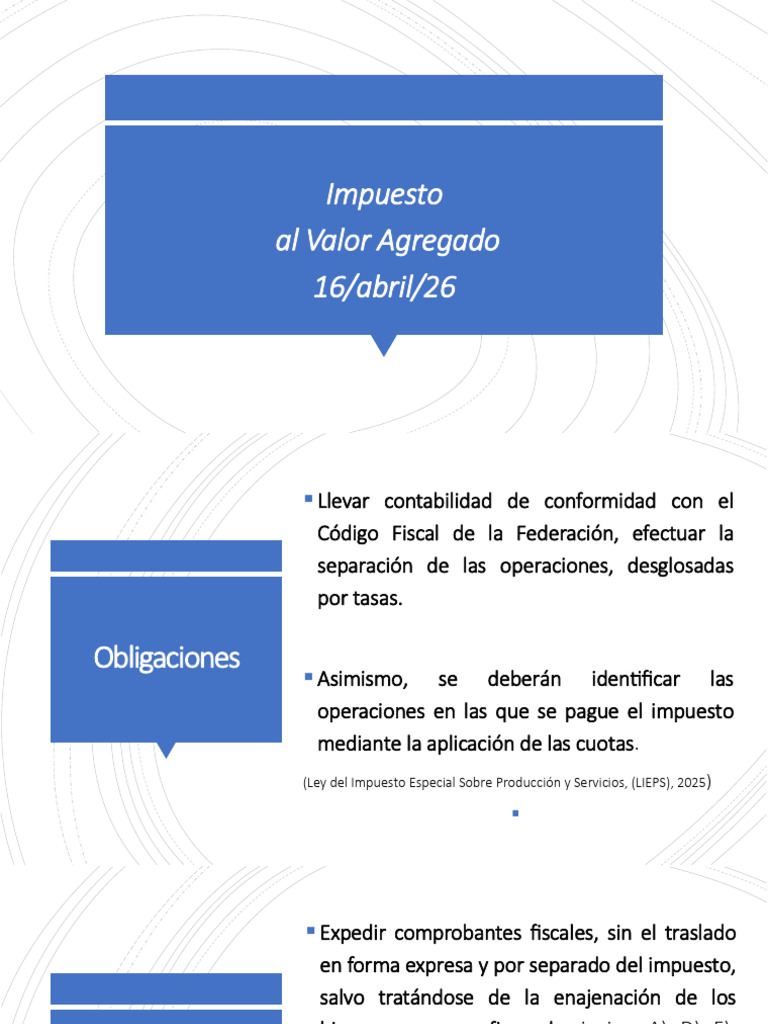 Impuesto Al Valor Agregado CLASE 24 | PDF | Impuestos | Contabilidad