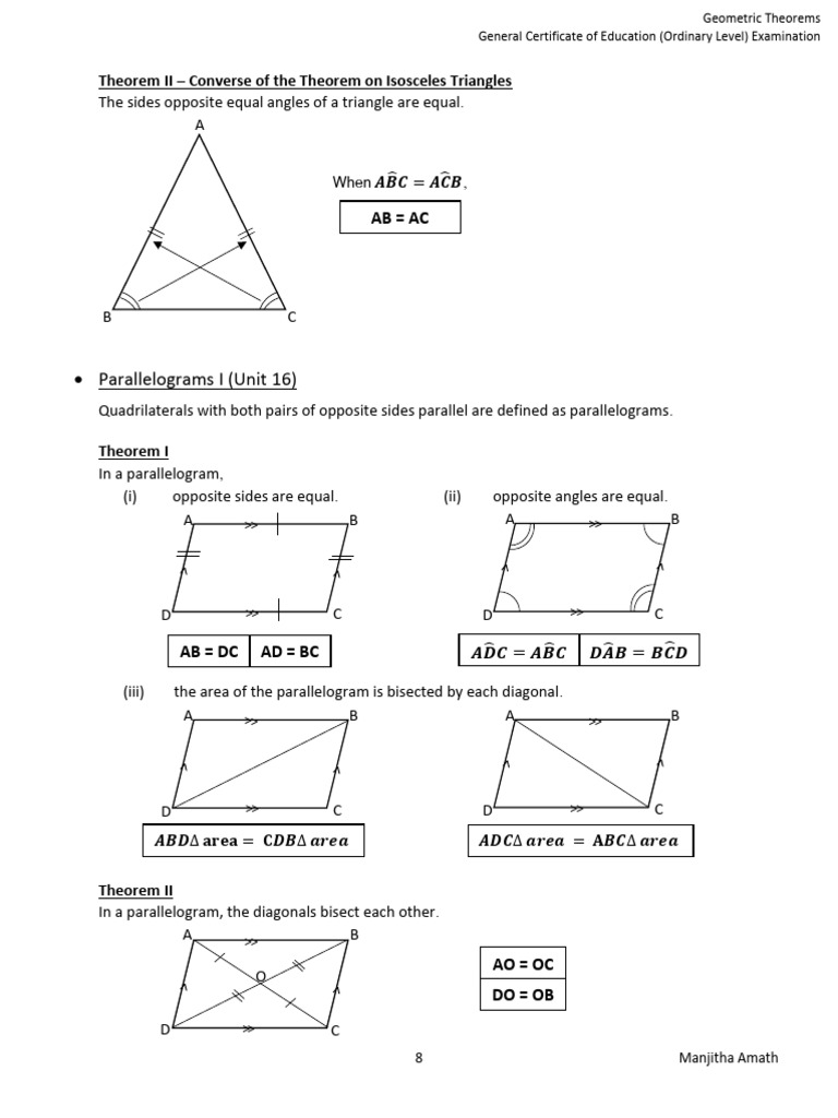 Geometry Theorem (E) - Day 2 | PDF | Classical Geometry | Geometry