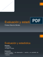 Evaluación y Estadística