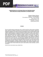 A Importancia Da Atividade Fisica