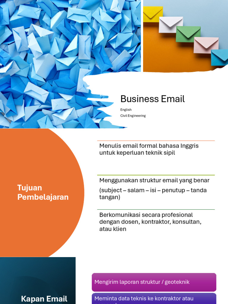 Bahan Ajar Email Eng-1 | PDF