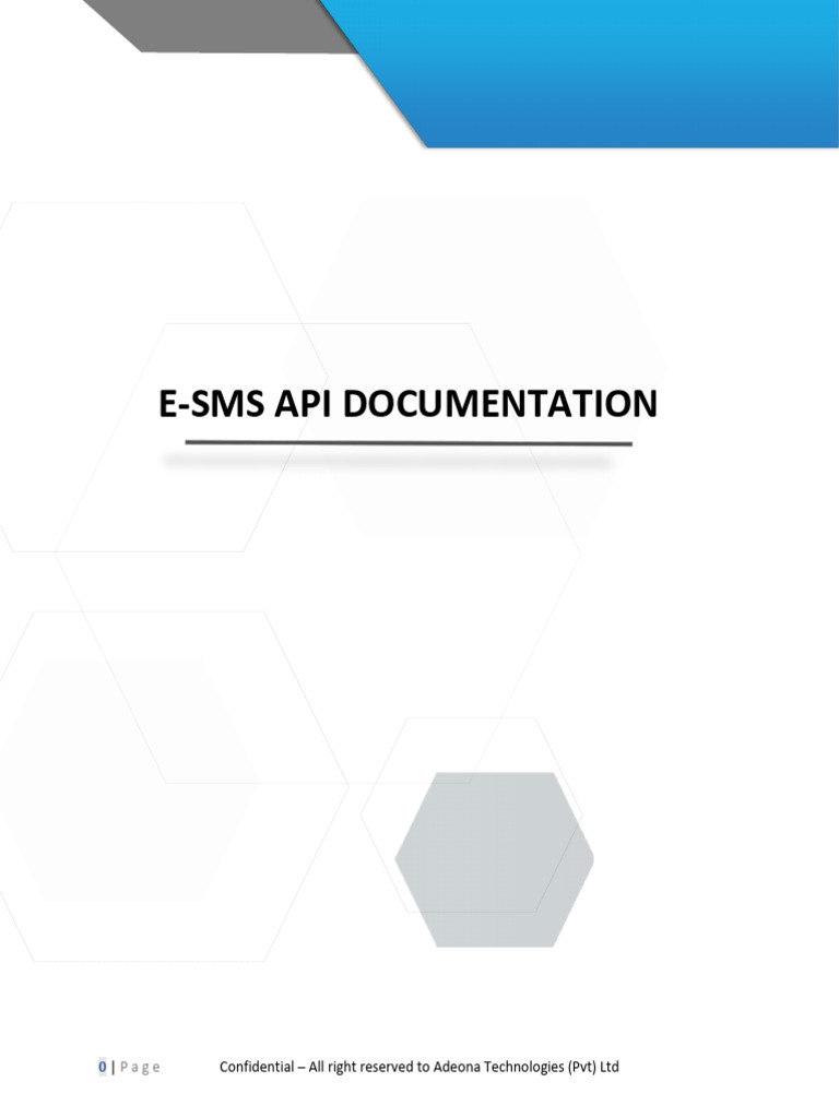 ESMS API Document-V3.0 | PDF | String (Computer Science) | Data Type