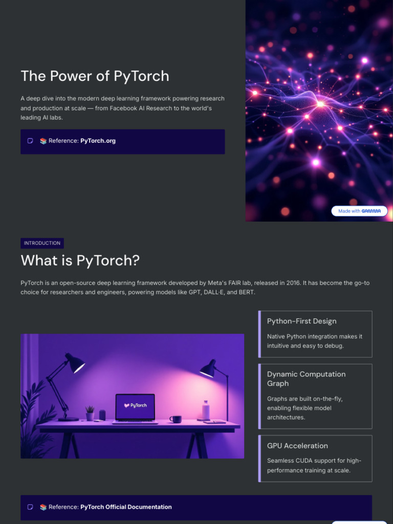 The Power of PyTorch | PDF | Machine Learning | Computational Neuroscience
