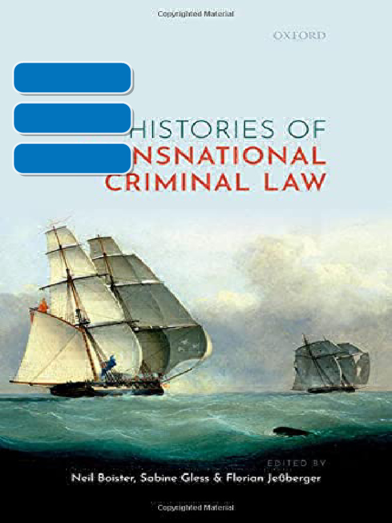 Histories of Transnational Criminal Law Neil Boister Editor Ebook PDF ...